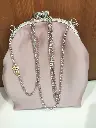 Sac rose satiné