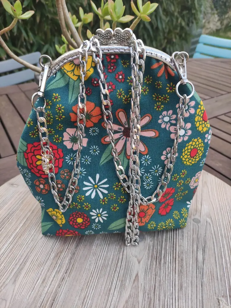 Sac à main grandes fleurs