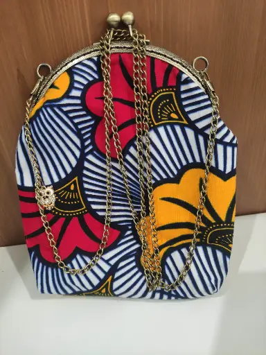 Sac wax rouge et jaune