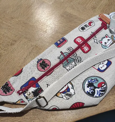 sac banane chat japonais
