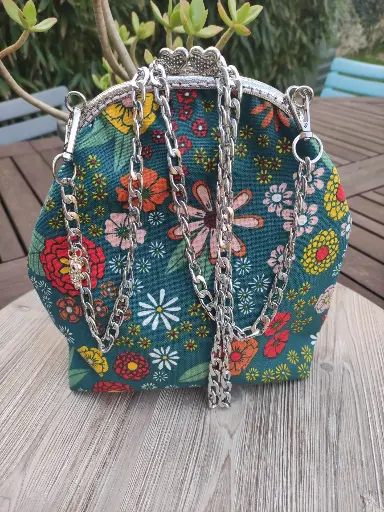 Sac à main grandes fleurs